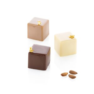 SQ 081 CUBE - SILICONE MOULD N.40 - 50x50Hx50MM