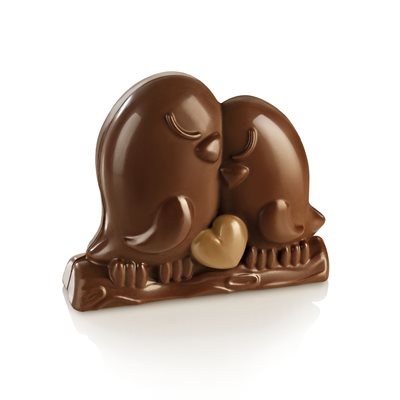 LOVING BIRDS 2 THERMOFORMED MOULDS 145X118HX32MM