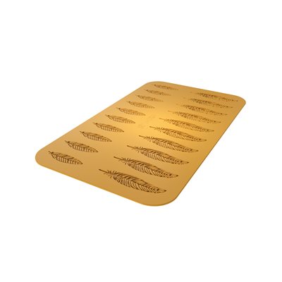 PIUMA-SILICONE MAT N.20 121X280H1.5MM-79X23H1.5MM