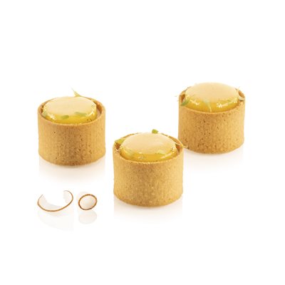 TARTE RING ROUND - N.6 BAKING RINGS ÿ50 H35MM