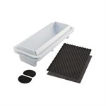 KIT SPIRAL ROLL 1100 - SET MAT + SUPPORT 250X80MM