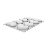 LEVEL HEARTS 35 - SILICONE MOULD N.8 80X66H12MM