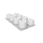 SECRET 110 - SILICONE MOULD N.8 ÿ62H49MM