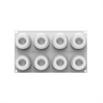 SECRET 110 - SILICONE MOULD N.8 ÿ62H49MM