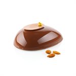 HALF EGGS 385 - SILICONE MOULD N.2 145X102H46MM
