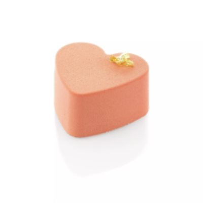 SQ087 HEART 210 - SILICONE MOULD N.21 95X88H40MM