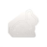 BUNNY 520 - SILICONE MOLD N.1 276X270H32MM