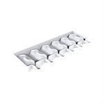 GEL 18M CLASSIC WAVE MINI - SILICONE MOLD N.8 69X38X22