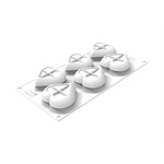 HEARTIX 85 - SILICONE MOLD N.6 78X70X30MM