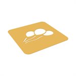 STENCIL PALLONCINO - SET 2 SILICONE MOULDS 119X62 H 1 MM