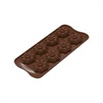 SCG063 CHOCO FLOWER - SILICONE MOULD N.8 ¯38 H 12 MM