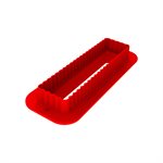 SWEET RECTANGLE 85 - SILICONE MOULD N.8 128X33 H 21 MM + CUTTER