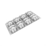 TEDDY BEAR 68 - SILICONE MOULD N.8 79X56 H 27 MM