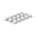 PLEINCOEUR OVAL 28 - SILICONE MOLD N.15 53X36H25MM