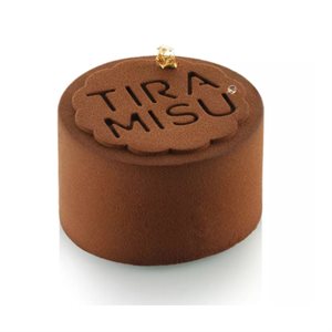 MINI TIRAMISU DECOR - SET 6 SILICONE MATS TD16 ¯60 H 2 MM