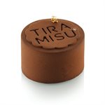 MINI TIRAMISU DECOR - SET 6 SILICONE MATS TD16 ¯60 H 2 MM