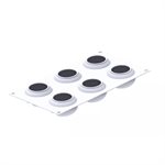 MARITOZZO 135 - SET 2 SILICONE MOULDS N.6 ¯68 H 40 MM + N.12 68 X 31 H 25 MM