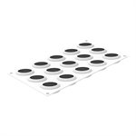 OVAL 30 - SILICONE MOULD N.15 52X36 H 22 MM