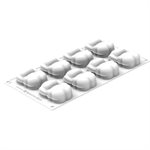 RABBIT 70 - SILICONE MOULD N.8 76X50 H 29 MM + CUTTER
