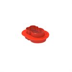 RABBIT 70 - SILICONE MOULD N.8 76X50 H 29 MM + CUTTER