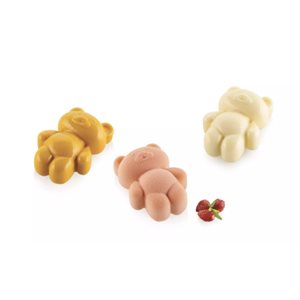 TEDDY BEAR XS 20 - SILICONE MOULD N.18 50X36 H 21 MM
