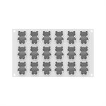 TEDDY BEAR XS 20 - SILICONE MOULD N.18 50X36 H 21 MM
