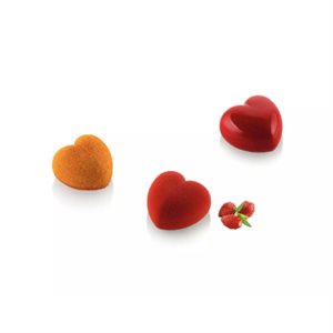 CUORE XS 13 - SILICONE MOULD N.18 34X33 H 20 MM