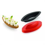 3D TARTE RING OVAL 120X40 H 20 MM - N.6 RING + CUTTER&SHAPE