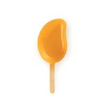 GEL20 MANGO - SET 2 SILICONE MOULDS 82X54 H 43 MM + 50 STICKS + TRAYS