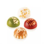 SEMISFERA01 & CHOCO STAMP B - CH013 TRITAN MOULD N.24