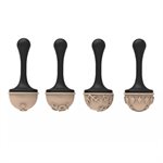 SEMISFERA01 & CHOCO STAMP B - CH013 TRITAN MOULD N.24