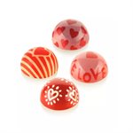 CHOCO STAMP C - 4 STAMPS HANDLE + 4 SILICONE MOULDS ¯31 H 17 MM