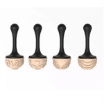 CHOCO STAMP C - 4 STAMPS HANDLE + 4 SILICONE MOULDS ¯31 H 17 MM