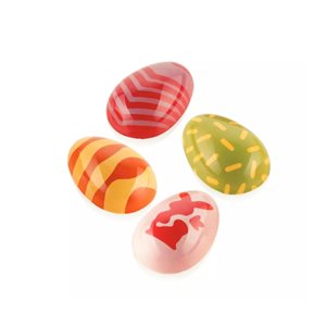 CHOCO STAMP E - 4 STAMPS HANDLE + 4 SILICONE MOULDS 42x30 H 17 MM