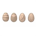 CHOCO STAMP E - 4 STAMPS HANDLE + 4 SILICONE MOULDS 42x30 H 17 MM
