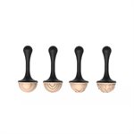 CHOCO STAMP E - 4 STAMPS HANDLE + 4 SILICONE MOULDS 42x30 H 17 MM