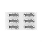 ARACHIDE 100 - SILICONE MOULD N.6 107X43 H 40 MM + CUTTER