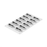 ARACHIDE 30 - SILICONE MOULD N.12 72X29 H 27 MM + CUTTER