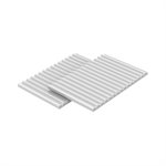SEA - SET 2 SILICONE MATS 300X200 H 14 MM