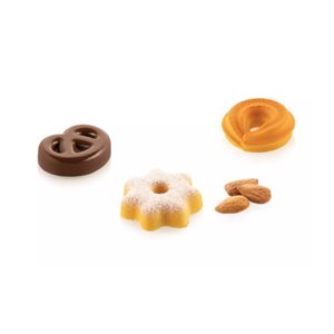 DANISH COOKIES XS 15 - SILICONE MOULD N.15 ø47 H 15 MM