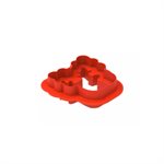 RUDOLPH 100 - SILICONE MOULD N.6 73X72 H 30 MM + CUTTER
