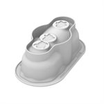 BUCHE IGLOO 1175 - SILICONE MOULD 234X115 H 75 MM