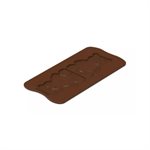 SCG068 CHOCO BEAR - SILICONE MOULD N.2 67X90 H 2 MM