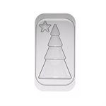 WINTER TREE - KIT 2 THERMOFORMED MOULDS CHOCOLATE ø108 H 210 MM