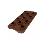 SCG061 CHOCO DELICA - SILICONE MOULD N.11 ø32 H 25 MM