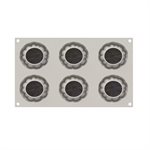 DELICA - SILICONE MOULD N.6 ø67 H 50 MM