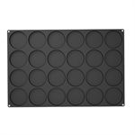 SQ098 DISCO - SILICONE MOULD N.24 ø90 H 25 MM