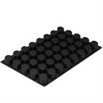 SQ099 OVAL - SILICONE MOULD N.40 75X55 H 35 MM