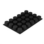SQ101 JUMBO MUFFIN - SILICONE MOULD N.24 ø82 / 69 H 50 MM