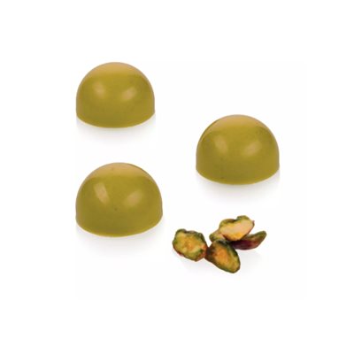 SQ103 MINI HALF SPHERE - SILICONE MOULD N.80 ø29 H 18 MM